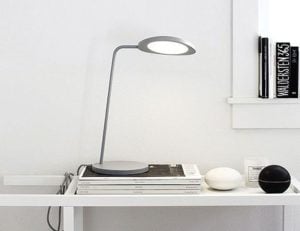 Leaf Table Lamp Black by Broberg & Ridderstrale for Muuto