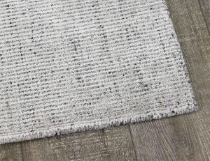 Garcia Contemporary Knotted Wool Rug Oyster